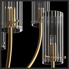 Люстра на штанге Maytoni Arco MOD223PL-08BS в Озерске - ozersk.mebel24.online | фото 5