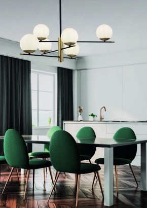 Люстра на штанге Maytoni Nostalgia MOD048PL-06G в Озерске - ozersk.mebel24.online | фото 3
