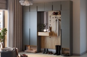 МЕБЕЛЬСОН К11 Прихожая (графит) в Озерске - ozersk.mebel24.online | фото