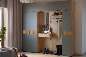 МЕБЕЛЬСОН К12 Прихожая (графит) в Озерске - ozersk.mebel24.online | фото