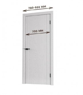 Межкомнатная дверь Bolivar Каньон браун (комплект) 700 в Озерске - ozersk.mebel24.online | фото