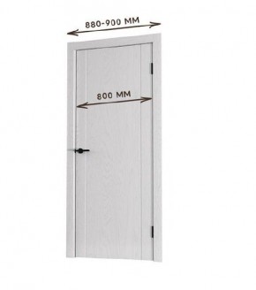 Межкомнатная дверь Bolivar Каньон браун (комплект) 800 в Озерске - ozersk.mebel24.online | фото