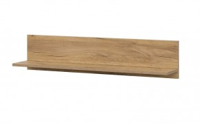 МИЛАН Полка навесная (Дуб Золотой) в Озерске - ozersk.mebel24.online | фото