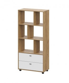 МИЛАН Стеллаж (Белый Матовый) в Озерске - ozersk.mebel24.online | фото