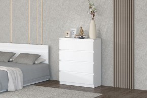 МС "Хилтон" Комод №1 800 (4 ящ.) белый текстурный в Озерске - ozersk.mebel24.online | фото