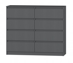 МС "Хилтон" Комод №3 1200 (8 ящ.) графит в Озерске - ozersk.mebel24.online | фото 2
