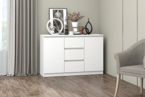 МС "Хилтон" Комод №4 1200 (белый текстурный) в Озерске - ozersk.mebel24.online | фото