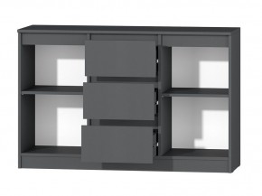 МС "Хилтон" Комод №4 1200 (графит) в Озерске - ozersk.mebel24.online | фото 3