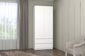 МС "Хилтон" Шкаф №3 900 (Белый текстурный) в Озерске - ozersk.mebel24.online | фото
