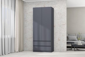 МС "Хилтон" Шкаф №3 900 (Графит) в Озерске - ozersk.mebel24.online | фото