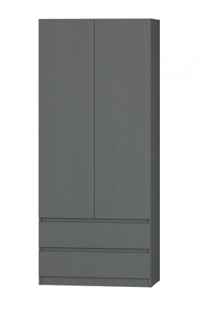 МС "Хилтон" Шкаф №3 900 (Графит) в Озерске - ozersk.mebel24.online | фото 2