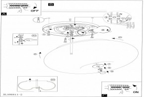 Накладной светильник Eglo ПРОМО Optica 86812 в Озерске - ozersk.mebel24.online | фото 2