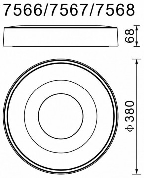 Накладной светильник Mantra Coin 7567 в Озерске - ozersk.mebel24.online | фото 4