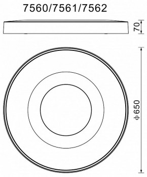 Накладной светильник Mantra Coin 7690 в Озерске - ozersk.mebel24.online | фото 3