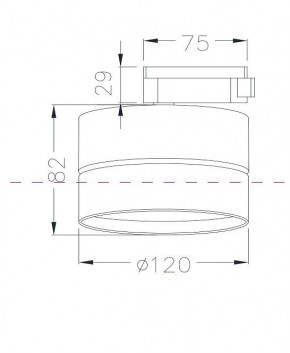 Накладной светильник Maytoni ONDA TR007-1-18W3K-B в Озерске - ozersk.mebel24.online | фото 4