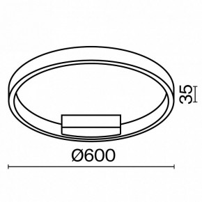 Накладной светильник Maytoni Rim MOD058CL-L35WK в Озерске - ozersk.mebel24.online | фото 4