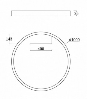 Накладной светильник Maytoni Rim MOD058CL-L65B4K в Озерске - ozersk.mebel24.online | фото 3