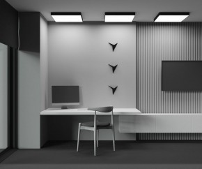 Накладной светильник Maytoni Zon C032CL-90W3K-SQ-B в Озерске - ozersk.mebel24.online | фото 9