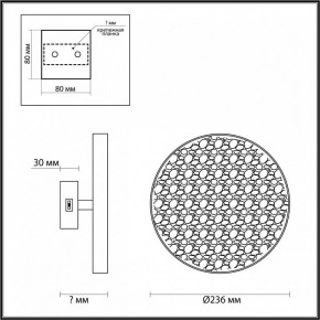 Накладной светильник Odeon Light Bergi 5079/15WL в Озерске - ozersk.mebel24.online | фото 6