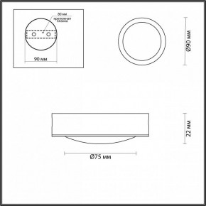 Накладной светильник Odeon Light Reus 4342/7CL в Озерске - ozersk.mebel24.online | фото 4
