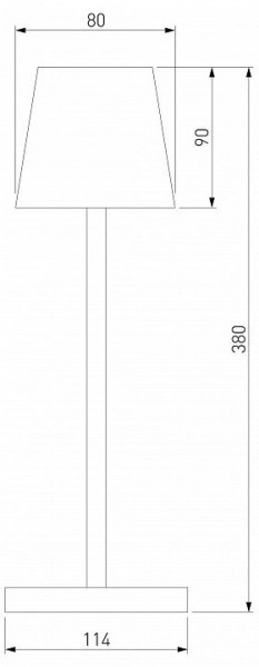 Настольная лампа декоративная Elektrostandard Mist a063928 в Озерске - ozersk.mebel24.online | фото 3