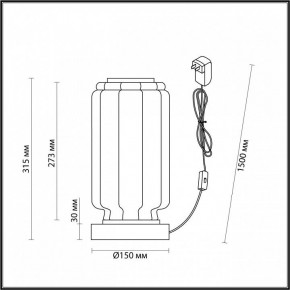 Настольная лампа декоративная Odeon Light Jam 5409/10TL в Озерске - ozersk.mebel24.online | фото 4