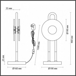 Настольная лампа декоративная Odeon Light Magnet 5407/12TL в Озерске - ozersk.mebel24.online | фото 4