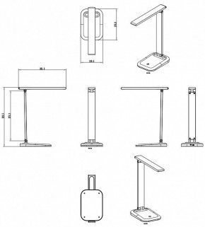 Настольная лампа офисная Arte Lamp London A5124LT-1BK в Озерске - ozersk.mebel24.online | фото 2