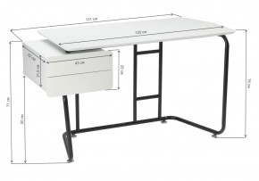 Офисная мебель Desk white / black в Озерске - ozersk.mebel24.online | фото 2