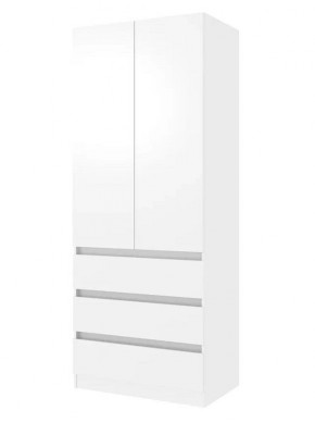 Парус Шкаф 2-х ств. 800 (Белый) в Озерске - ozersk.mebel24.online | фото