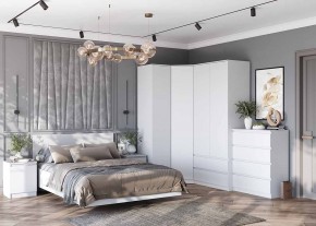 Пенал 1-ств. с полками "Бьянко" в Озерске - ozersk.mebel24.online | фото 2
