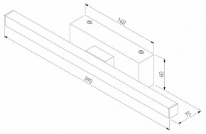 Подсветка для картины Elektrostandard Rino a061223 в Озерске - ozersk.mebel24.online | фото 4