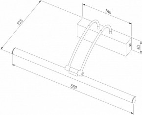 Подсветка для зеркала Elektrostandard Simple a063698 в Озерске - ozersk.mebel24.online | фото 3