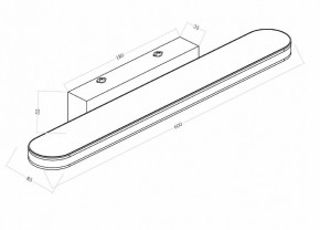 Подсветка для зеркала Maytoni Epic MIR009WL-L12CH4K в Озерске - ozersk.mebel24.online | фото 3