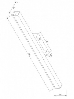 Подсветка для зеркала Maytoni Fichte MIR012WL-L14W4K в Озерске - ozersk.mebel24.online | фото 3