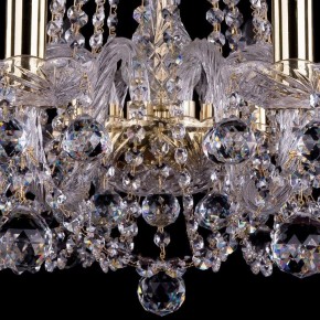 Подвесная люстра Bohemia Ivele Crystal 1402 1402/10/240/G/Balls в Озерске - ozersk.mebel24.online | фото 3