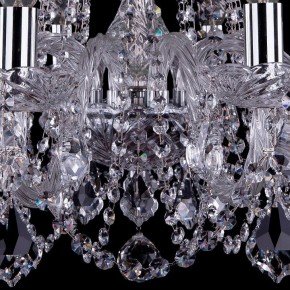 Подвесная люстра Bohemia Ivele Crystal 1402 1402/10/240/Ni/Leafs в Озерске - ozersk.mebel24.online | фото 3