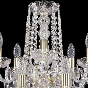 Подвесная люстра Bohemia Ivele Crystal 1402 1402/10+5/195/2d/G в Озерске - ozersk.mebel24.online | фото 4