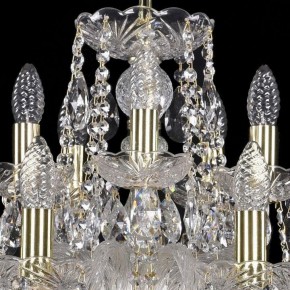 Подвесная люстра Bohemia Ivele Crystal 1402 1402/10+5/240/G в Озерске - ozersk.mebel24.online | фото 4