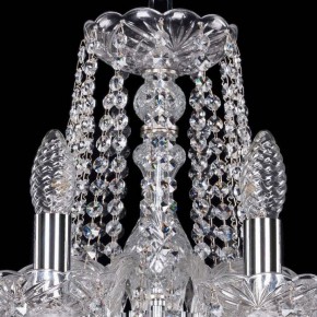 Подвесная люстра Bohemia Ivele Crystal 1402 1402/12/240/Ni в Озерске - ozersk.mebel24.online | фото 4