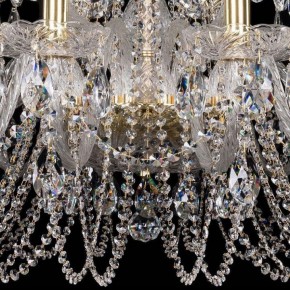 Подвесная люстра Bohemia Ivele Crystal 1402 1402/16+8/400/G в Озерске - ozersk.mebel24.online | фото 3