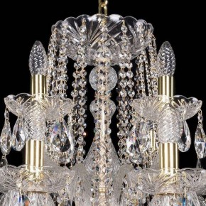 Подвесная люстра Bohemia Ivele Crystal 1402 1402/16+8/400/G в Озерске - ozersk.mebel24.online | фото 4