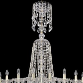 Подвесная люстра Bohemia Ivele Crystal 1402 1402/20/400/XL-140/G в Озерске - ozersk.mebel24.online | фото 4
