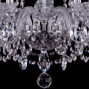Подвесная люстра Bohemia Ivele Crystal 1402 1402/6/195/Ni в Озерске - ozersk.mebel24.online | фото 4