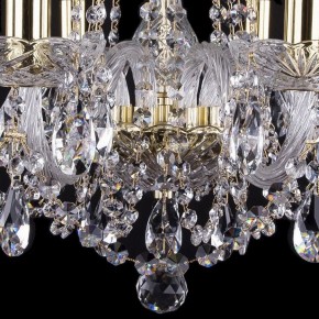 Подвесная люстра Bohemia Ivele Crystal 1402 1402/8/195/G/tube в Озерске - ozersk.mebel24.online | фото 3