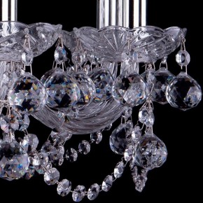 Подвесная люстра Bohemia Ivele Crystal 1402 1402/8/195/Ni/Balls в Озерске - ozersk.mebel24.online | фото 3