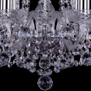 Подвесная люстра Bohemia Ivele Crystal 1402 1402/8/195/Ni/Balls в Озерске - ozersk.mebel24.online | фото 4
