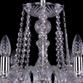 Подвесная люстра Bohemia Ivele Crystal 1402 1402/8/240/Ni в Озерске - ozersk.mebel24.online | фото 4