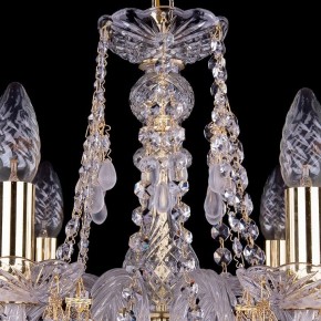 Подвесная люстра Bohemia Ivele Crystal 1410 1410/6/160/G/V0300 в Озерске - ozersk.mebel24.online | фото 4