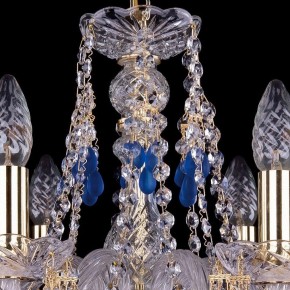 Подвесная люстра Bohemia Ivele Crystal 1410 1410/6/160/G/V3001 в Озерске - ozersk.mebel24.online | фото 4